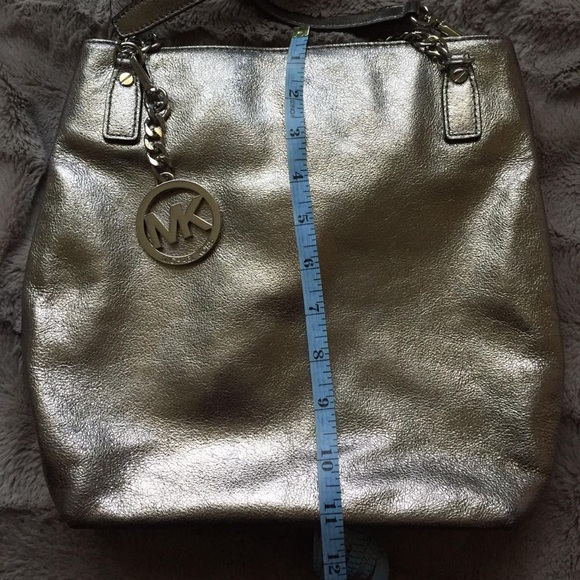 Michael Kors Metallic Purse - Picture 5 of 9